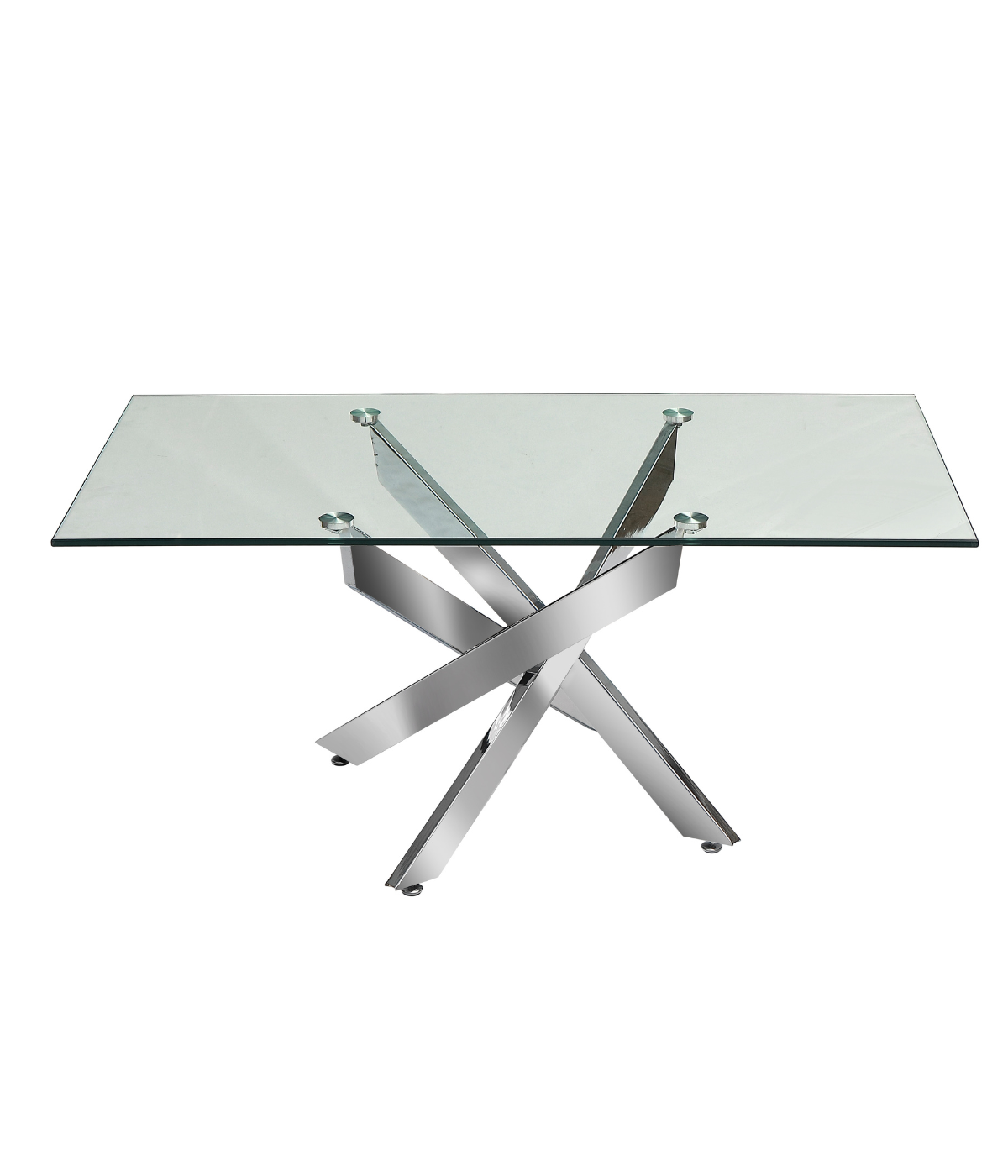 LoungeBase Glass Top Coffee Table