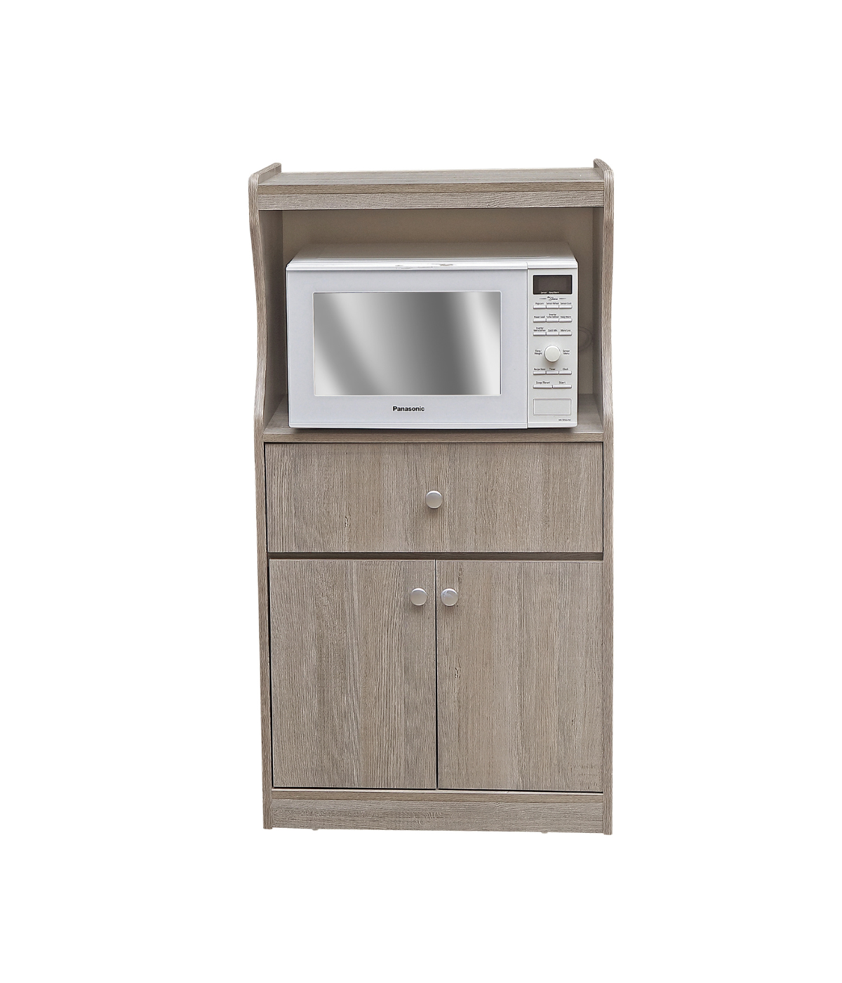 KitchenPost Microwave Stand — Grey
