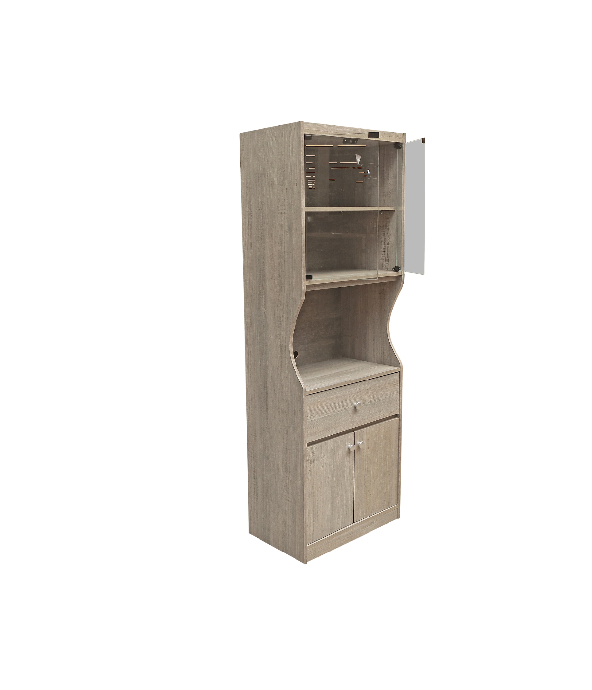 KitchenPost Industrial Microwave Stand
