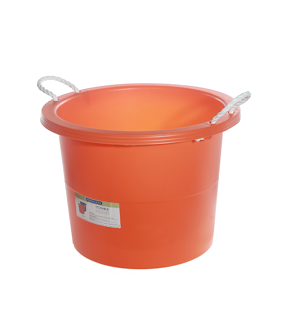 StashBox Storage Bucket — Orange