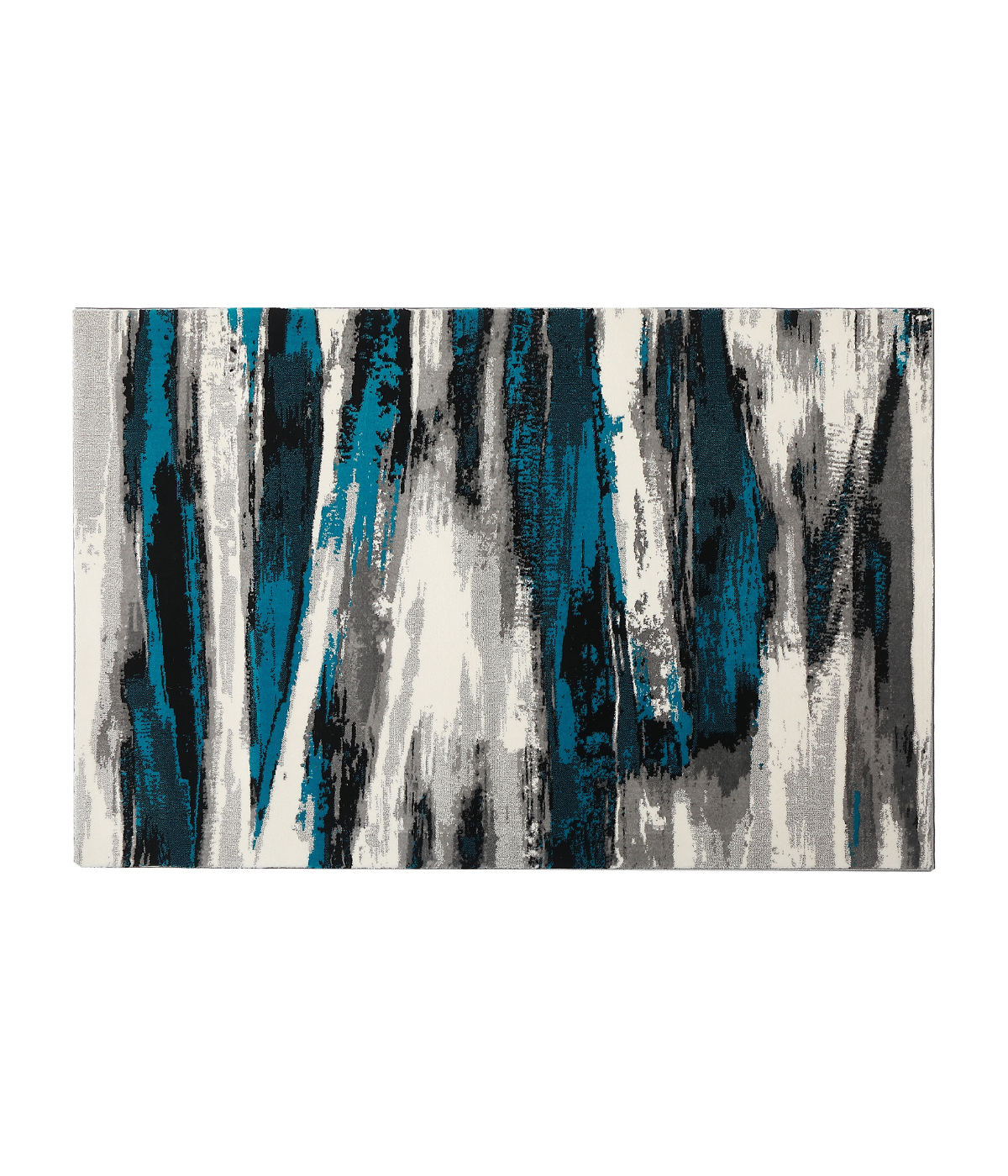 LayLow Area Rug — Grey Stripe