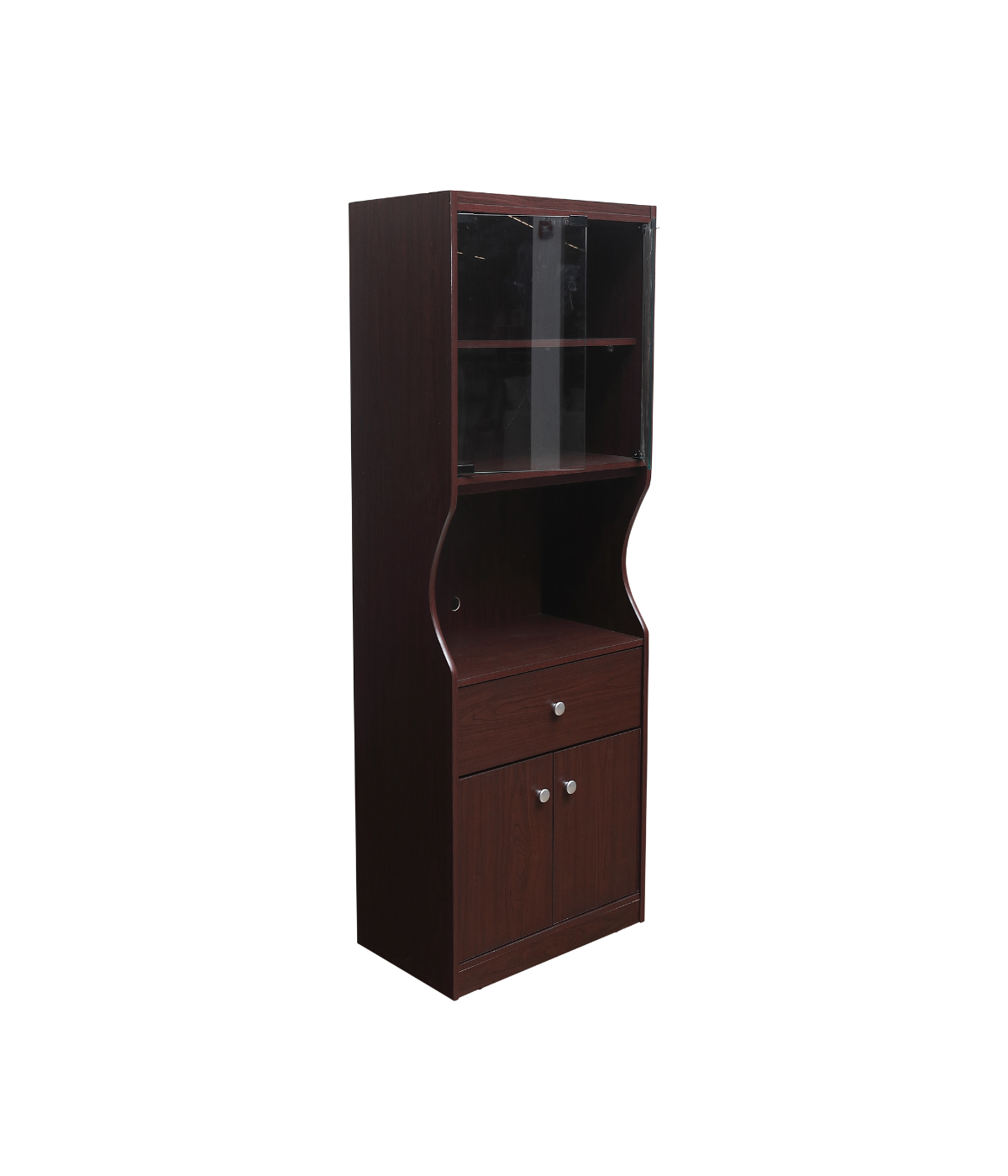 KitchenPost Microwave Stand with Cabinet