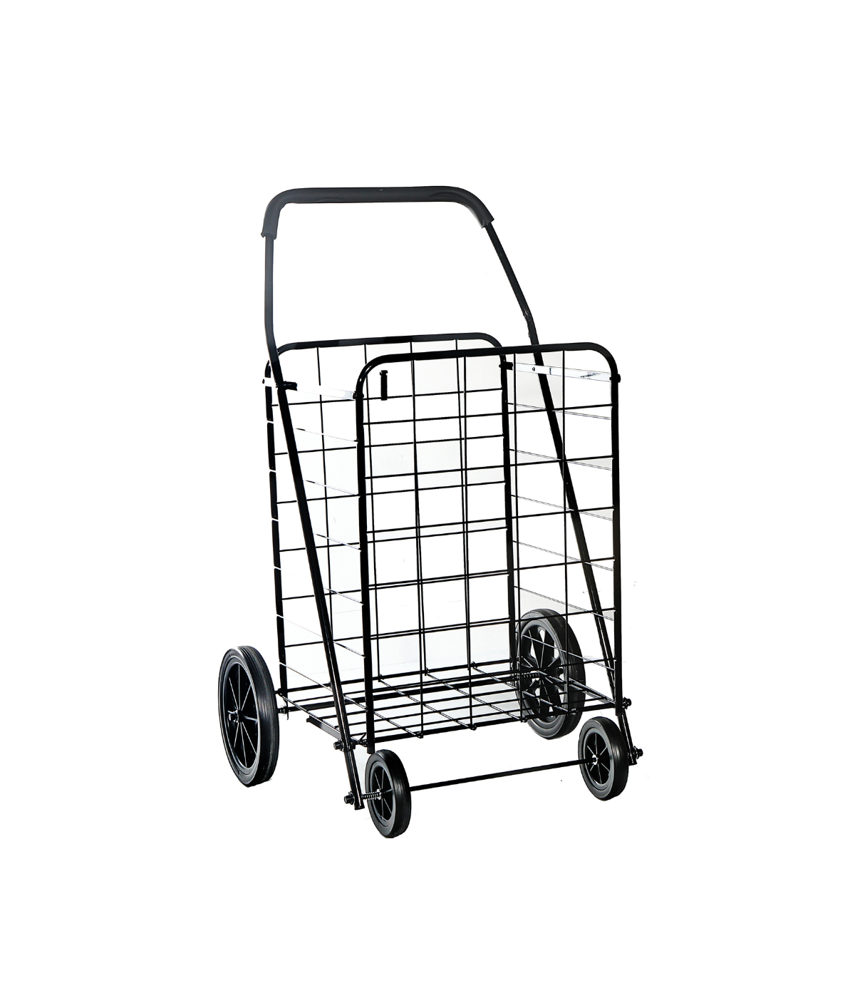 RollAlong Metal Frame Shopping Cart — Navy