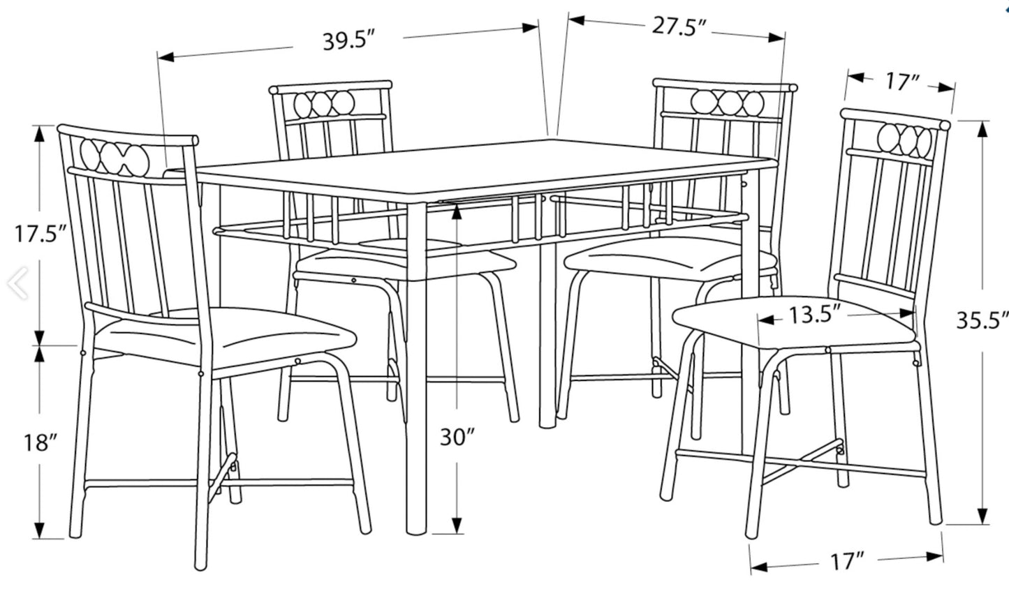 5 Piece Dining Set
