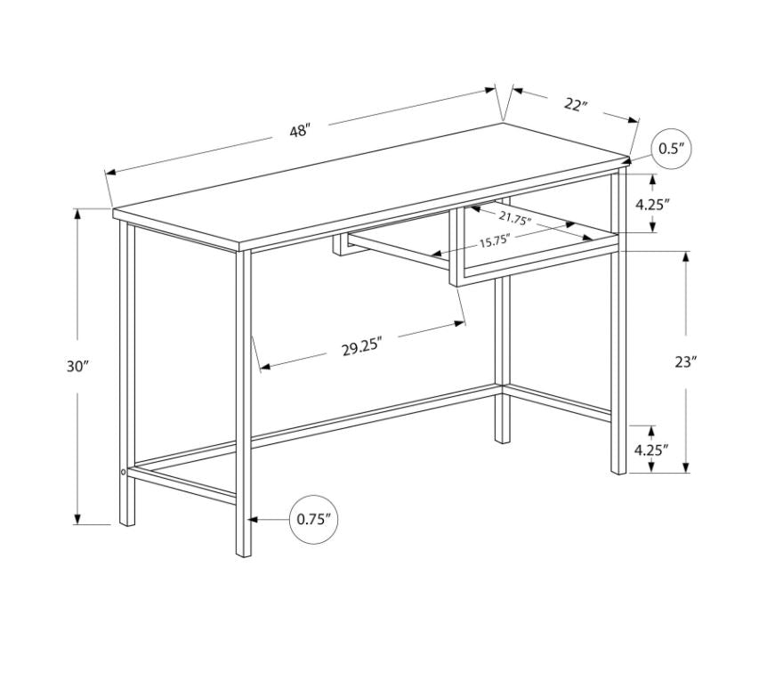Computer Desk With storage