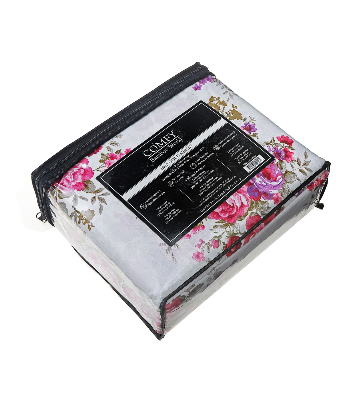 4Pc King Sheet Set