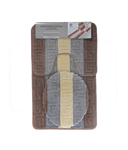 3Pc Bath Mat Set2