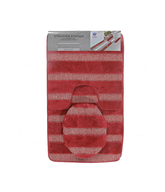 3Pc Bathmat Set1