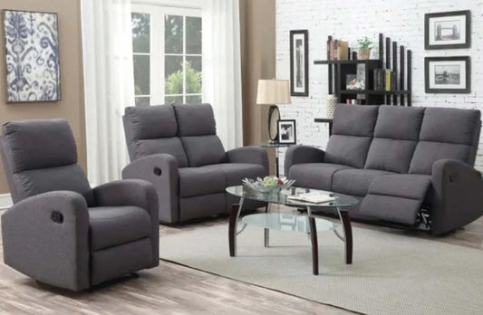 3 Piece Maya Recliner Set