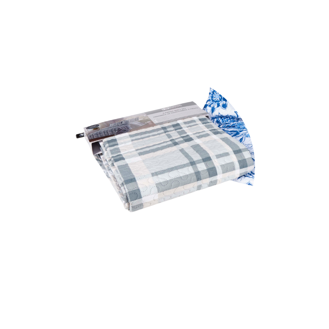 3 Piece Quilt Bedroom Set