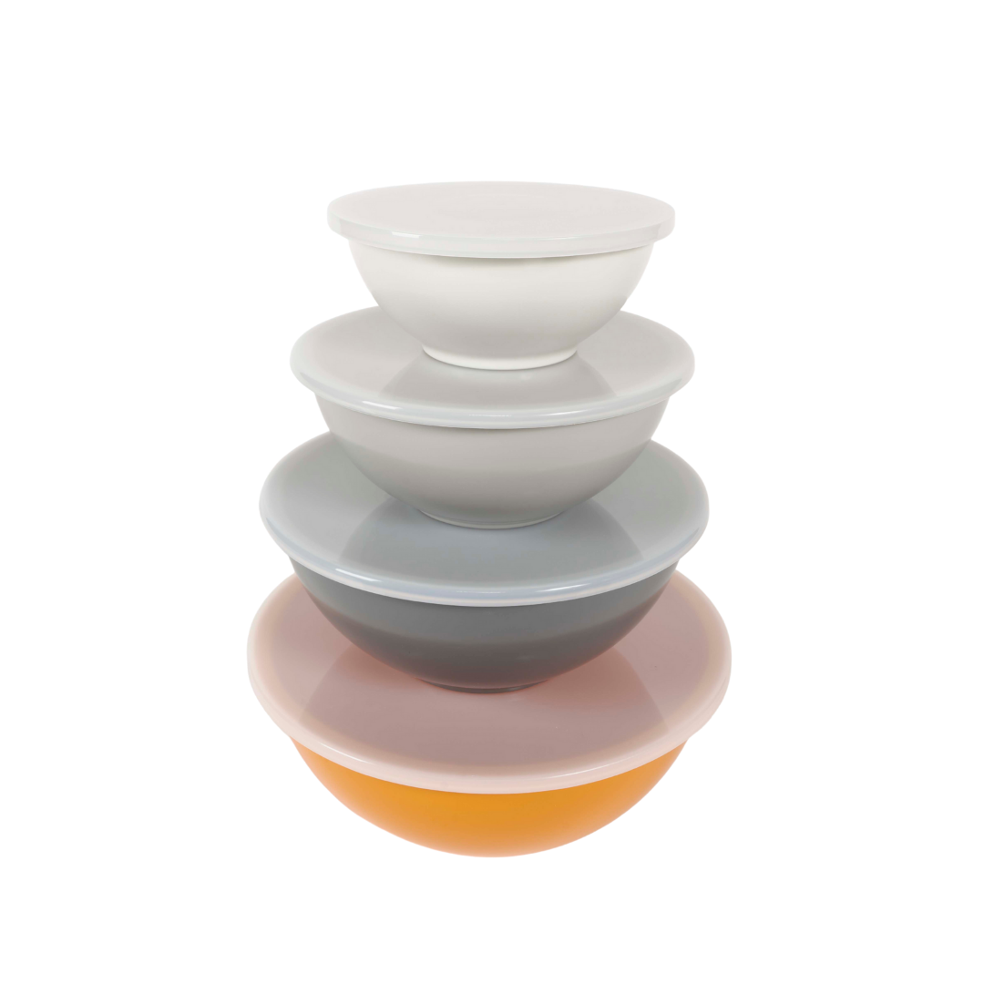 8 Piece Melamine Bowl Set