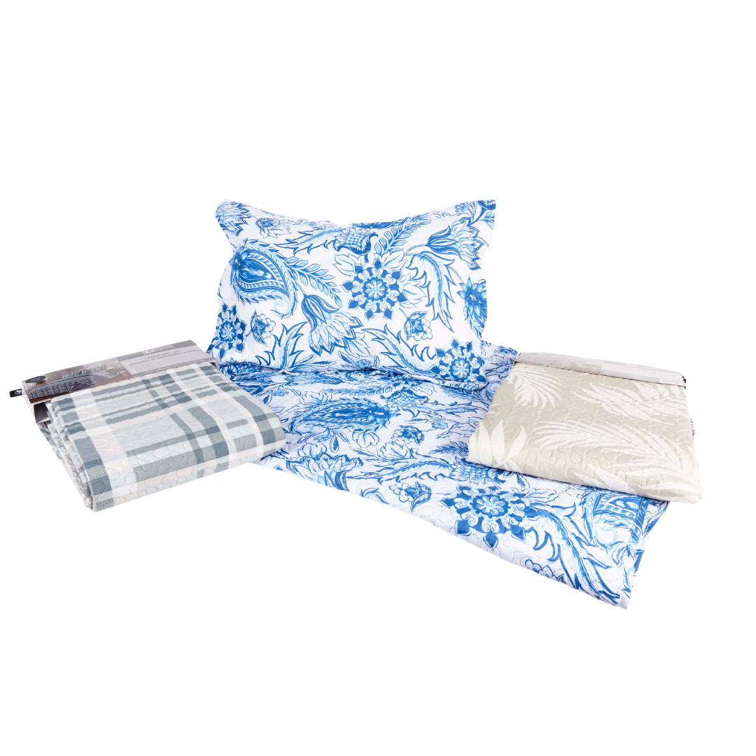 3 Piece Quilt Bedroom Set