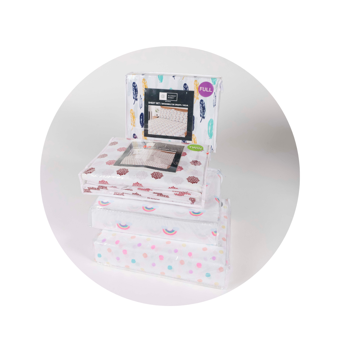 Twin Size 3 Piece Bedsheet Set